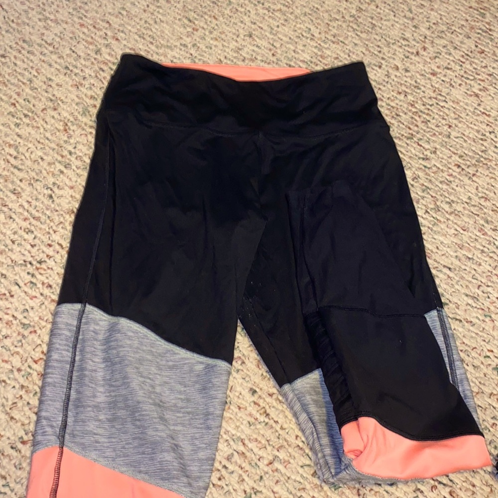 Pink Ultimate Sheer Ankle Leggings